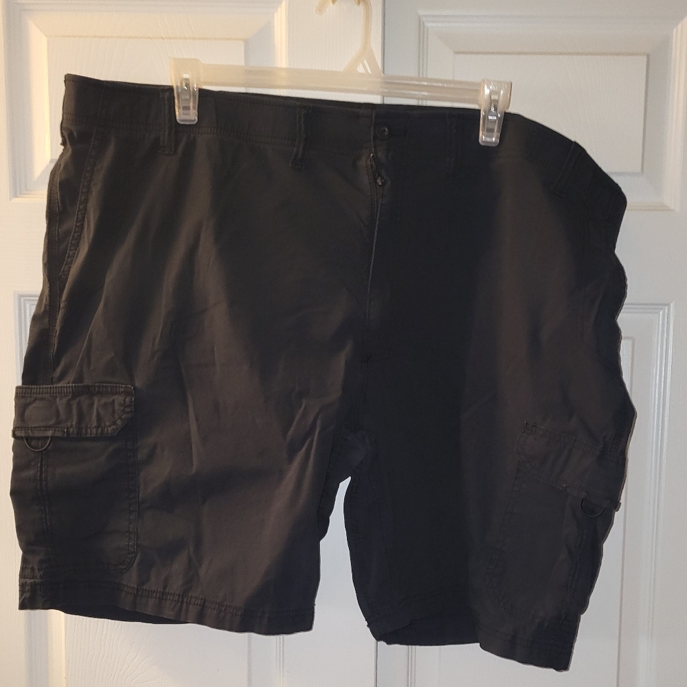 Lee Black Cargo Shorts Relaxed Fit